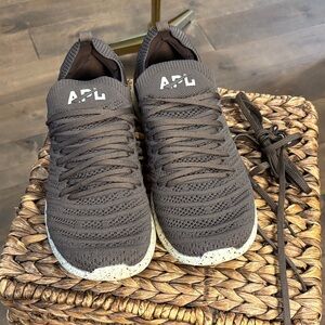 APL Men's Brown Knit Sneakers